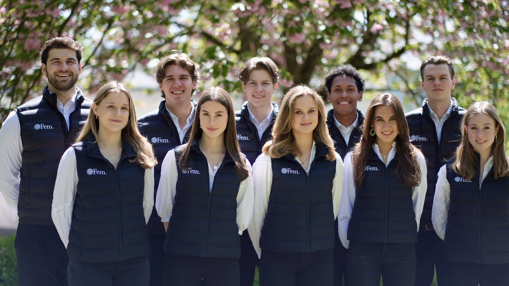 The FEM. team on campus
